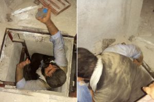 Kızı şikayet etti: Evindeki gizli b&ouml;lmede yakalandı