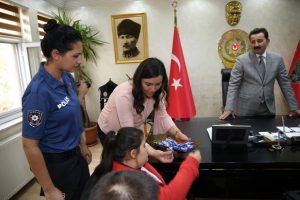 Emniyet ve jandarmanın en &ouml;zel misafirleri