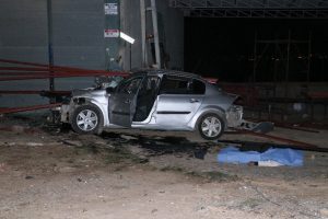 Profil demirlerine &ccedil;arpan s&uuml;r&uuml;c&uuml; feci şekilde can verdi