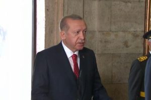 Erdoğan'dan Anıtkabir'de 29 Ekim Cumhuriyet Bayramı mesajı