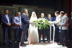 Bursa siyasetini buluşturan d&uuml;ğ&uuml;n