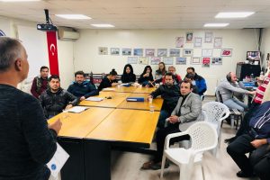 SAKRAD'da eğitim alan kursiyerlere katılım sertifikası verildi