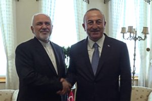 &Ccedil;avuşoğlu, İranlı mevkidaşı ile g&ouml;r&uuml;şt&uuml;