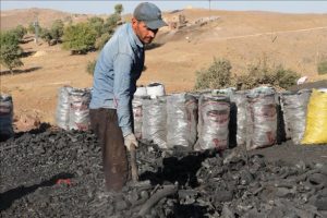 Ekmeklerini mangal k&ouml;m&uuml;r&uuml;nden &ccedil;ıkarıyorlar
