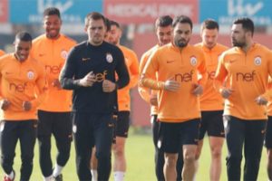 Galatasaray derbi hazırlıklarını s&uuml;rd&uuml;rd&uuml;