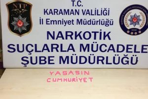 Uyuşturucu satıcısına tutuklama!