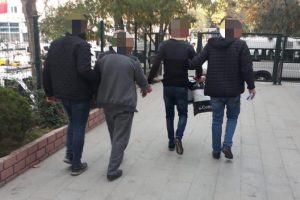 Edirne'de yakalanan 3 kişi cezaevine kondu