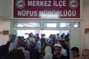N&uuml;fus m&uuml;d&uuml;rl&uuml;kleri o saatlerde a&ccedil;ık olacak