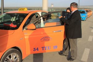 İstanbul Havalimanı'nda taksiciler bedava yolcu taşıdı