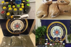 Bursa polisi bir ayda 600 bin liralık uyuşturucu yakaladılar