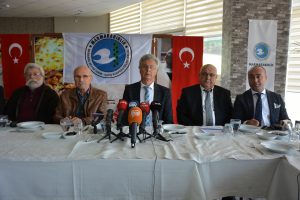 Bursa'da kooperatif başkanlarından Asa'ya destek