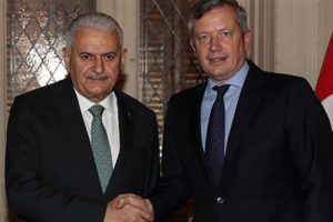 TBMM Başkanı Yıldırım, Arjantin Temsilciler Meclisi Başkanı Monzo ile g&ouml;r&uuml;şt&uuml;
