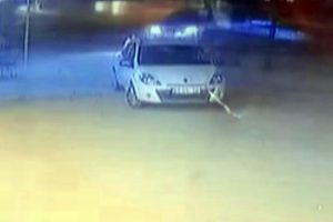 Bursa'da zincirleme kaza kameraya yansıdı