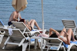 Kasım ayında deniz keyfi