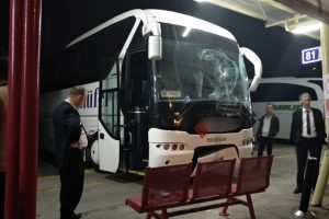 Bursa'da terminalde akılalmaz olay, alkol alıp direksiyon başına ge&ccedil;ince.. (&Ouml;zel Haber)