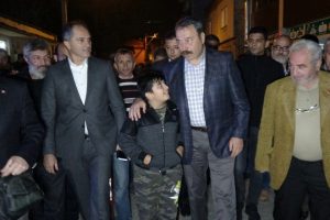 Bursa Emniyet m&uuml;d&uuml;r&uuml; vatandaşla bir araya geldi