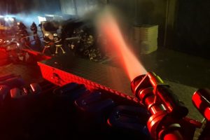 Kahramanmaraş'ta fabrika yangını
