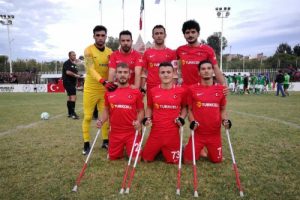 T&uuml;rkiye Ampute Milli Takımı yarı finalde