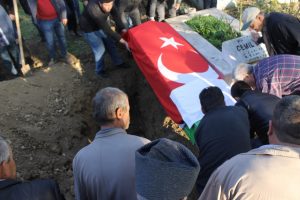 Bursalı Kıbrıs Gazisi son yolculuğuna uğurlandı