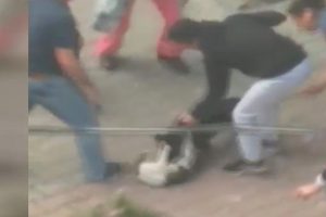 Pitbull dehşeti! İşte saniye saniye o anlar...