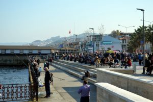 Bursa Mudanya'ya ziyaret&ccedil;i akını