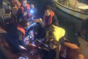 Yaralı turistin yardımına Sahil Güvenlik yetişti