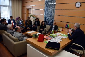 B&uuml;y&uuml;kel&ccedil;iden Bursa Kent Konseyi'ne veda ziyareti