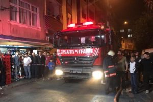 İstanbul'da tekstil atölyesinde yangın