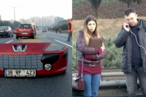 Sapağı ka&ccedil;ırınca kazaya sebebiyet verdi