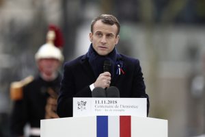 Macron'dan 'barış' vurgusu