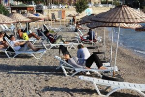 Kasım ayında deniz keyfi