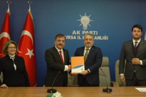 Sedat Yal&ccedil;ın, Bursa B&uuml;y&uuml;kşehir Belediye Başkanlığı i&ccedil;in aday adayı