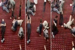 Arkadaş şakalaşması canından ediyordu