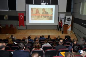 Bursa'da ULUTEK Teknopark b&uuml;nyesinde faaliyet g&ouml;steren firmalara anlatıldı