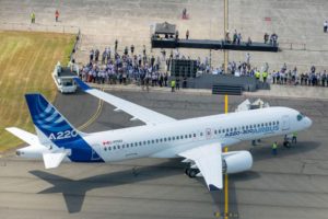 Airbus, "A220" u&ccedil;aklarını İstanbul'da tanıttı