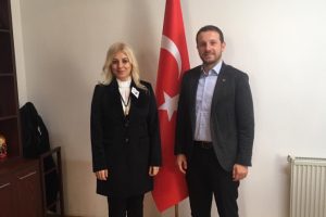 AK Parti Bursa Milletvekili Kılı&ccedil;, &Uuml;sk&uuml;p'te temaslarda bulundu