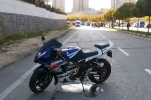 Motosiklet ref&uuml;je &ccedil;arptı: 1 &ouml;l&uuml;