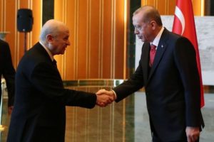 Erdoğan ve Bah&ccedil;eli'den 31 Mart zirvesi
