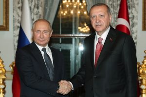 Erdoğan ve Putin Mabeyn K&ouml;şk&uuml;'nde bir araya geldi