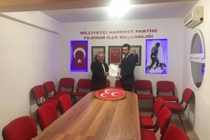 AK Parti Bursa Yıldırım Meclis &Uuml;yesi &Ouml;zbek, MHP'den aday adayı oldu!