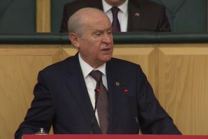 MHP lideri Bah&ccedil;eli grup toplantısında konuştu