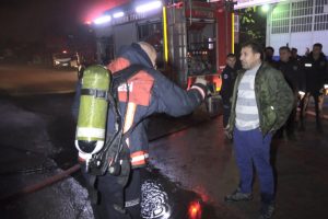 Bursa'da çalan alarm yangının faciaya dönüşmesini önledi