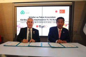 Bursa Nil&uuml;fer ile Tokai arasındaki bağlar g&uuml;&ccedil;leniyor
