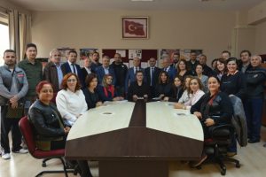 Bursa Nil&uuml;fer Belediye Başkanı Bozbey'den &ouml;ğretmenlere &ouml;zel ziyaret