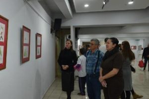 Bursa'da Sevgi Soysal'ın eserlerini karikat&uuml;rlere yansıttılar