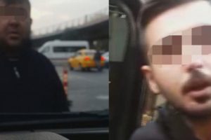 'UBER'ci taksici gerginliği!