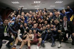 Trabzonspor'dan galibiyet pozu