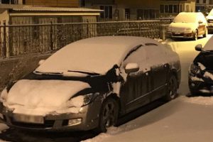 Erzurum beyaza b&uuml;r&uuml;nd&uuml;!