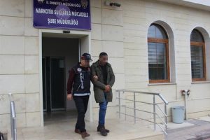 Su&ccedil; makinesi Uşak'ta yakalandı