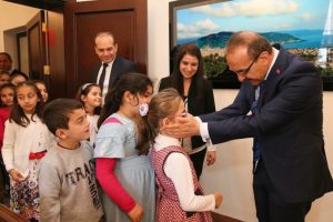 Valiye sosyal medyadan ulaşan &ouml;ğrenciler amacına ulaştı